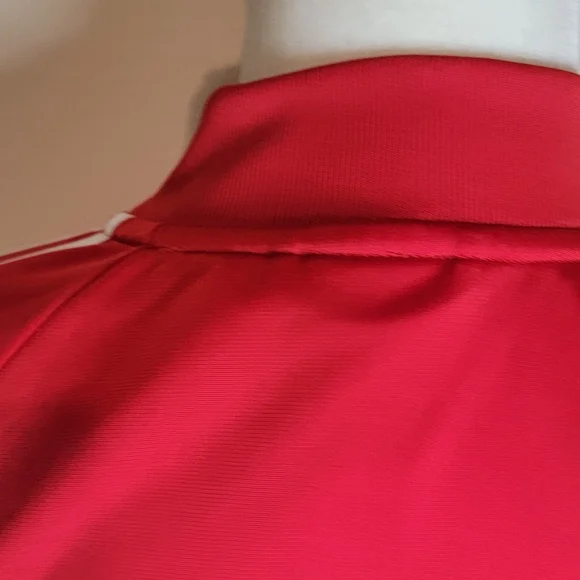 Adidas Red/white Track Jacket - Picture 9 of 10